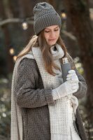 Knit Factory Lana Handschuhe Urban Green