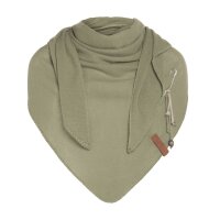 Knit Factory Lola Dreieckstuch Olive