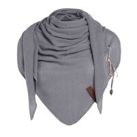 Knit Factory Lola Dreieckstuch Dark Grey