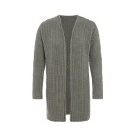Knit Factory Carry Strickjacke Urban Green 40/42