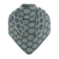 Knit Factory Liva Dreiecksschal Laurel/Stone Green