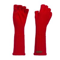 Knit Factory Ika Handstulpen Bright Red
