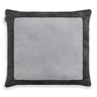 Knit Factory Flint Kissen Grau 50x50