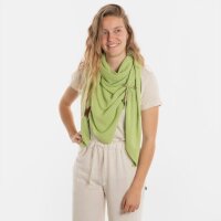Knit Factory Lola Dreieckstuch gestrickt Spring Green