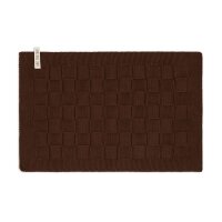 Knit Factory Tischset Uni Chocolate
