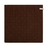 Knit Factory Küchentuch Uni Chocolate