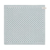 Knit Factory Küchentuch Cubes Ecru/Stone Green