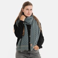 Knit Factory Dusk Schal Laurel/Urban Green