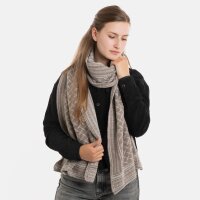 Knit Factory Dusk Schal Marron/Iced Clay