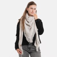 Knit Factory Amber Dreiecksschal Beige
