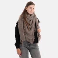 Knit Factory Amber Dreiecksschal Marron