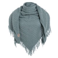 Knit Factory Amber Dreiecksschal Stone Green
