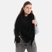 Knit Factory Amber Dreiecksschal Schwarz