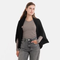 Knit Factory Amber Bolero Schwarz