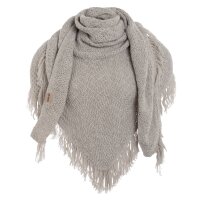 Knit Factory Amber Dreiecksschal Iced Clay