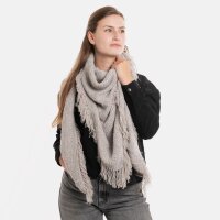 Knit Factory Amber Dreiecksschal Iced Clay