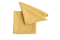 Pichler Serviette 6er Set Panama Rechteck 040/040 gold