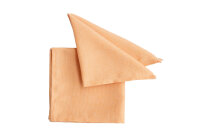 Pichler Serviette 6er Set Panama Rechteck 040/040 peach