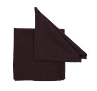Pichler Serviette 6er Set Panama Rechteck 040/040 pflaume
