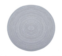 Pichler 12er Set Tischset rund Samba Kreis 038 beton
