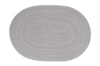 Pichler 12er Set Tischset Samba Oval 048/033 kiesel