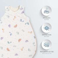Julius Zöllner Little Dinos Babyschlafsack Sky 56x62