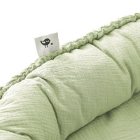 Julius Zöllner lime Kuschelnest NIDO Musselin