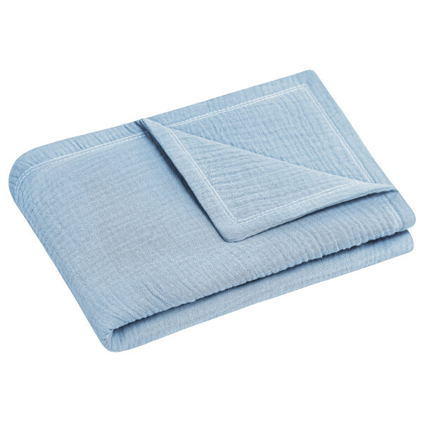 Julius Zöllner denim Kuscheldecke Musselin 70x100