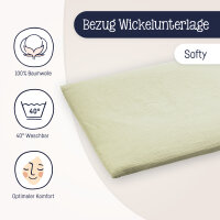 Julius Zöllner lime Überzug Wickelauflage...