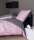 Soma Biber Bettwäsche 2tlg grau rosa 65102-08| Bettwäsche-Set aus 100% Baumwolle | 2 teilige Wende-Bettwäsche 135x200 cm & Kissen 80x80 cm | Nordic nordisch Style Muster