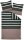 Soma Biber Bettwäsche Davos 2 teilig Bettbezug 135 x 200 cm Kopfkissenbezug 80 x 80 cm Nougat schwarz Streifen