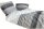 Soma Feinbiber Bettwäsche 2 teilig Bettbezug 155 x 220 cm Kopfkissenbezug 80 x 80 cm Davos 6481-08 platin graphit