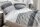 Soma Feinbiber Bettwäsche 2 teilig Bettbezug 155 x 220 cm Kopfkissenbezug 80 x 80 cm Davos 6481-08 platin graphit