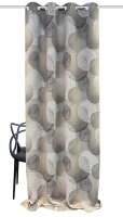 HOME WOHNIDEEN Ginny 245 X 135 cm 1x Fertigdeko Natur