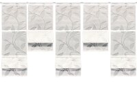 HOME WOHNIDEEN Rana 5Er Set 120 x 30 cm 5x Magnetrollo...