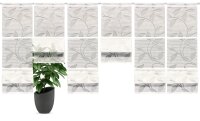 HOME WOHNIDEEN Rana 6Er Set 120 x 30 cm 6x Magnetrollo...