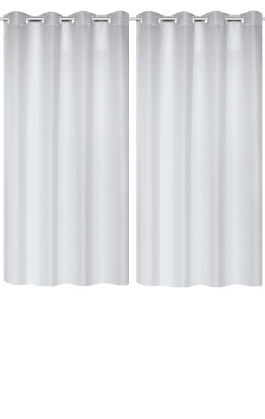 Home Basics Benoga 2Er Set 175 x 135 cm 2x Fertigschal Silber