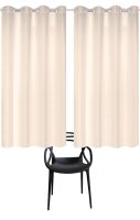 Home Basics Benoga 2Er Set 175 x 135 cm 2x Fertigschal Beige