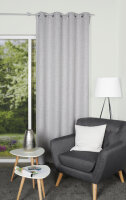 HOME WOHNIDEEN Linora 175 x 140 cm 1x Fertigschal Grau