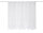 HOME WOHNIDEEN Kurzstore Jacquad Fein "Leonora" 30 X 120 cm 1x Kurzstore Weiss