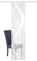 HOME WOHNIDEEN Schiebevorhang Jacquard Transparent...