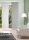 Vision S  Vision S | Schiebevorhang Bambusoptik Digitaldruck | Pive 260 x 60 cm 1x Schiebewand inkl. Paneelwagen und Klemmleiste Silber
