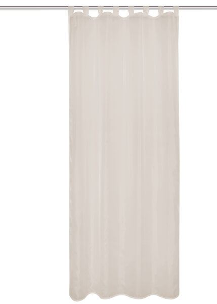 HOME WOHNIDEEN Nessi 245 X 135 cm 1x Fertigschal Taupe