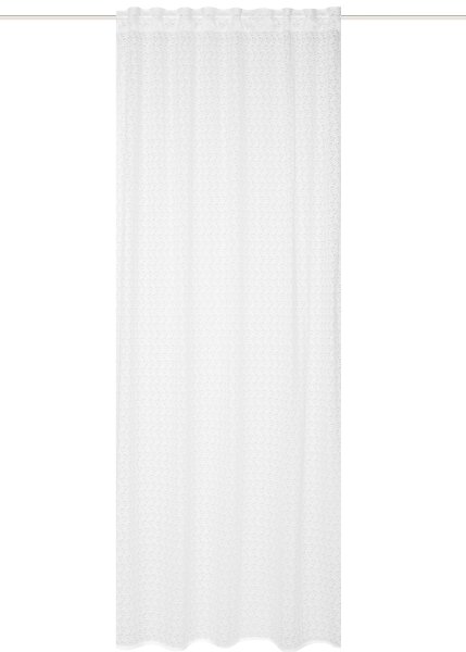 HOME WOHNIDEEN Panilia 245 X 140 cm 1x Fertigschal Wollweiss