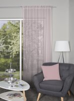 HOME WOHNIDEEN Panilia 145 X 140 cm 1x Fertigschal Rose