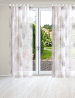 HOME WOHNIDEEN Rawlins 2Er Set Schlaufenschal 225 X 140 cm 2x Fertigschal inkl. 1x Bügelband Grau