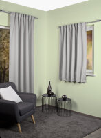 HOME WOHNIDEEN Blacky 245 x 140 cm 1x Verdunklungsschal...