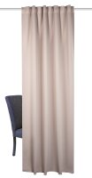 HOME WOHNIDEEN Blacky 225 x 140 cm 1x Verdunklungsschal...