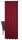 HOME WOHNIDEEN Wolly 225 x 135 cm 1x Thermoschal inkl. 1x Bügelband Bordeaux
