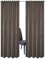 HOME WOHNIDEEN Wolly 2Er Set 175 x 135 cn 2x Thermoschal inkl. 1x Bügelband Stein